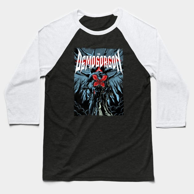 Demogorgon Baseball T-Shirt by juanotron